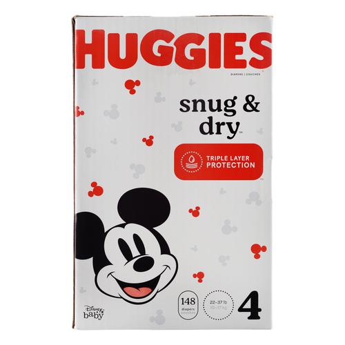 Huggies snug and dry size 4 2025