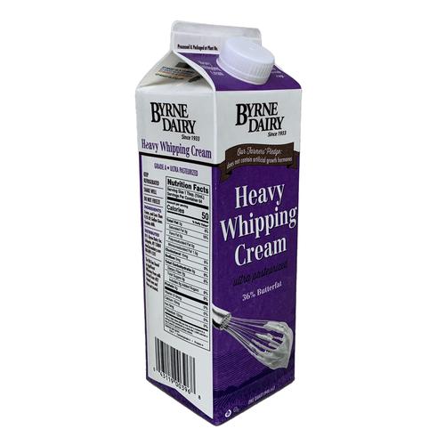 Byrne Dairy Ultrapasteurized Whipped Cream 946 mL / 32 oz Dairy and