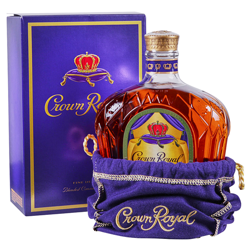 Crown Royal Deluxe Blended Canadian Whisky 1 L