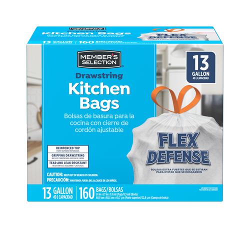 BS Mart - Kitchen Bags - Bolsas de Basura 13 Galones (49L)