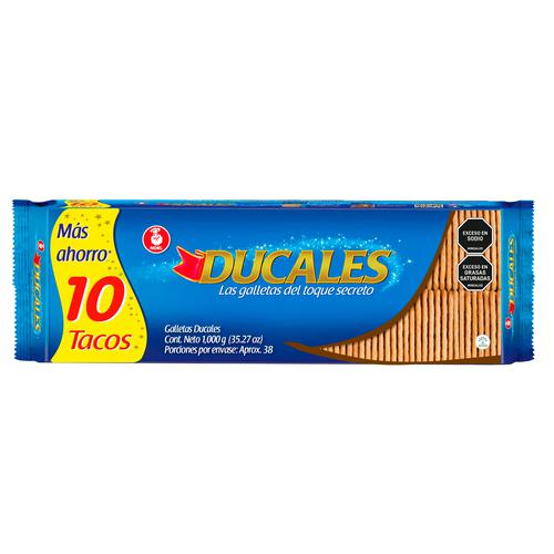 Ducales Galletas Dulces Crujientes 10 Unidades   10 G 