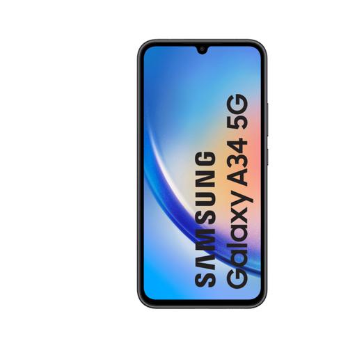 Samsung Galaxy A34 5G 6+128GB negro al mejor precio
