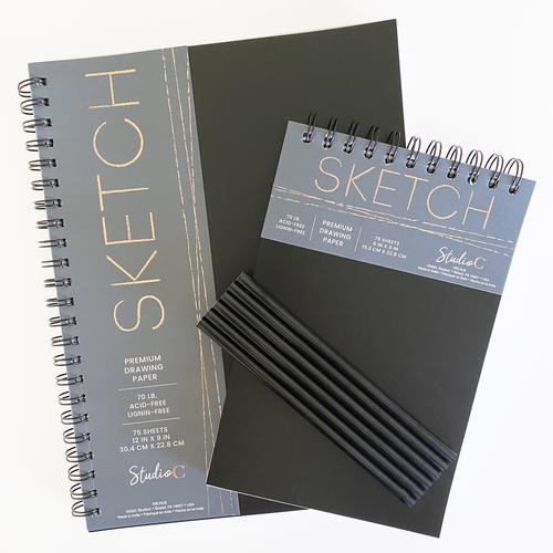 StudioC Kit de Cuadernos para Dibujar