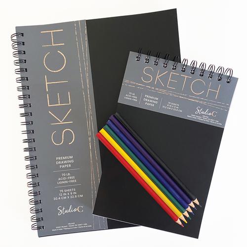 Los beneficios de completar un sketchbook o cuaderno de dibujo e