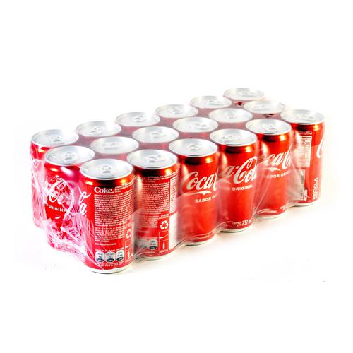 Coca Cola Mini Lata 16 Unidades / 237 ml, Bebidas