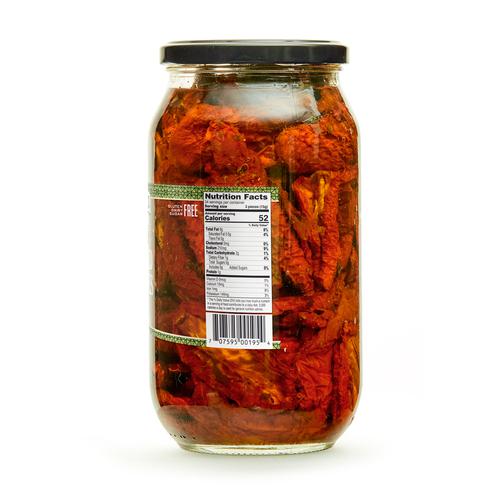 Tomate Seco en Aceite Frasco 700gr. SKU 202153 - PONTYN S.A.