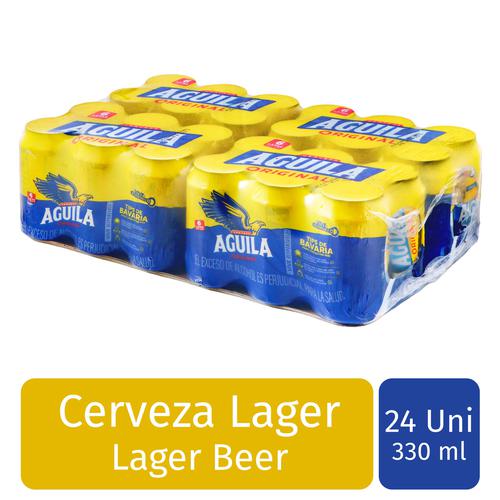 Aguila Cerveza Lata 24 Unidades / 330 ml | PriceSmart Colombia