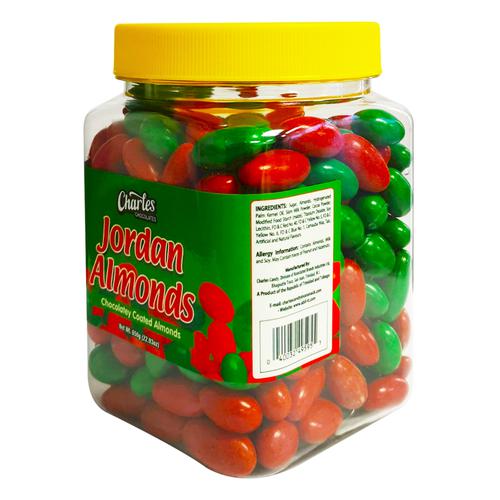 Charles Jordan Colorful Chocolate Covered Sweet Almonds 650 g Candy, Chocolate & Gum