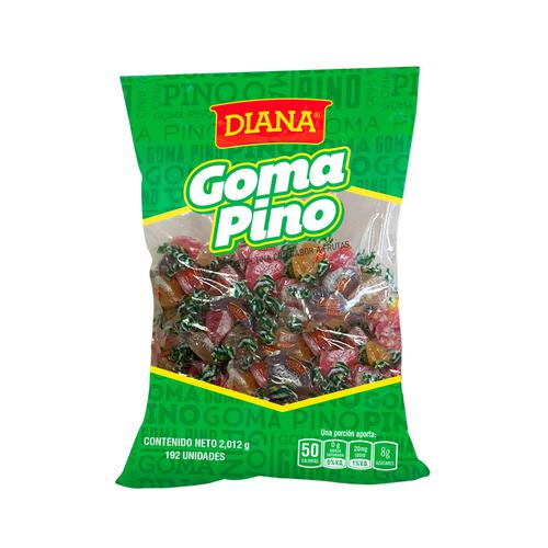 Diana Gomas Pino con Sabor a Frutas 192 Unidades Dulces, chocolates y