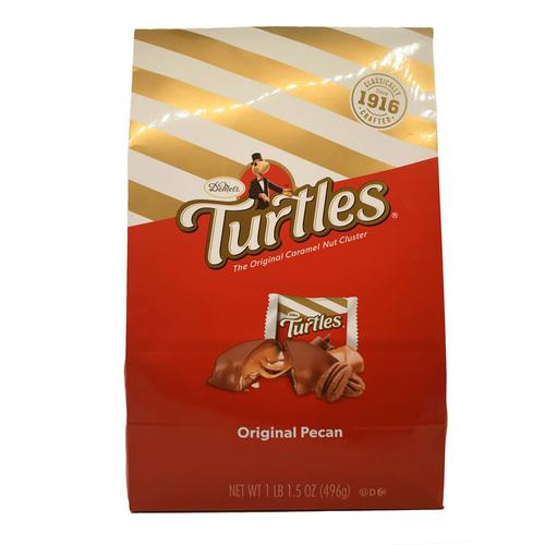 DeMet's Turtles Chocolate Filled with Creamy Caramel 496 g Candy