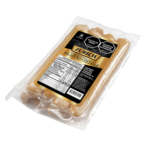 Zurich Jalapeño Cheddar Sausage 800 g / 1.7 lb Deli Meats