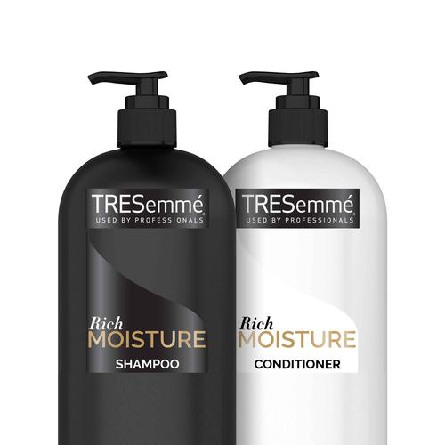 TRESEMMÉ Rich Moisture Shampoo and Conditioner 1.18 L / 40 oz | Hair ...