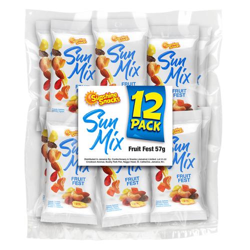 Sunshine Snacks SunMix Fruit 12 / 57 g | PriceSmart Jamaica