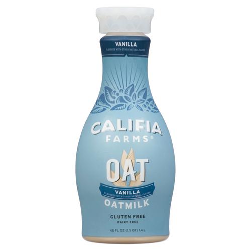 Califia Farms Vanilla Flavored Oat Milk 1.4 L / 48 oz Dairy and Eggs