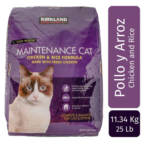 Dar Creación pavo Kirkland Signature Alimento Completo para Gato Pollo y Arroz / 11.34 Kg |  PriceSmart Costa Rica