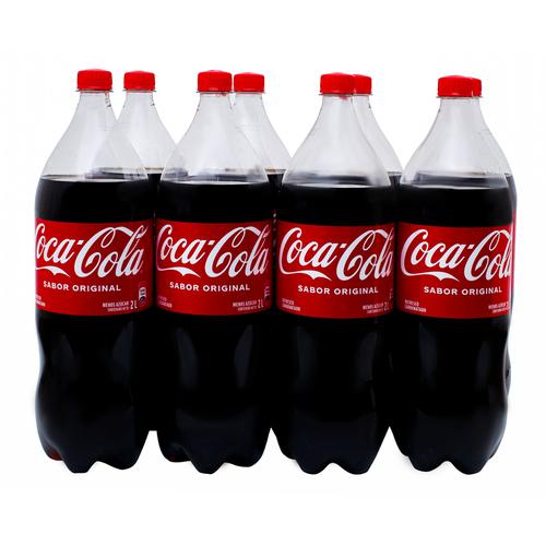 Coca Cola pack de 2 botellas de 2 l.