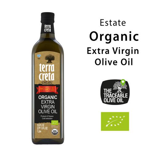 Terra Creta Organic and Greek Extra Virgin Olive Oil 1 L